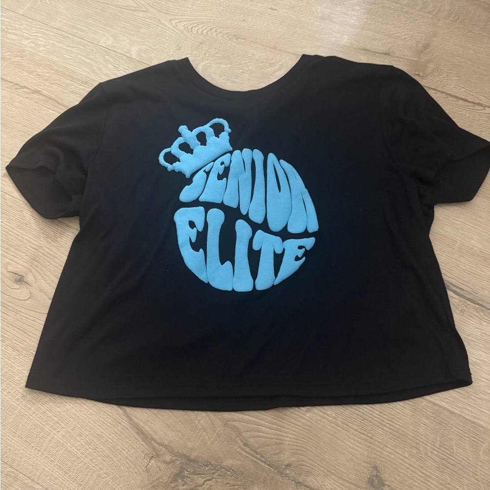 black senior elite crop